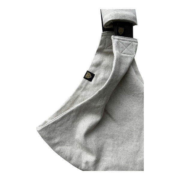 babywalz WILDRIDEHüfttrage Leinen linen sand Hotsell