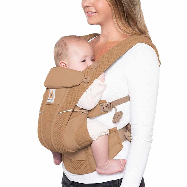 babywalz Ergobaby® - Omni BreezeBabytrage 4 Tragepositionen Camel Brown Fabrikverkauf