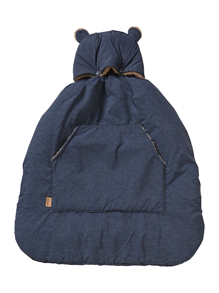 babywalz VertbaudetWintercover für die Babytrage nachtblau Osterangebot