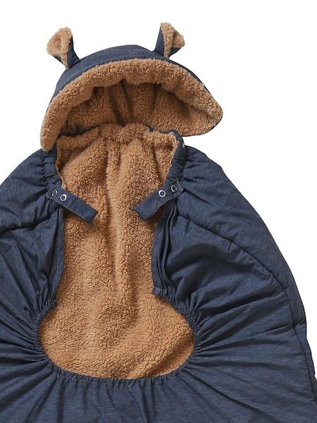 babywalz VertbaudetWintercover für die Babytrage nachtblau Osterangebot