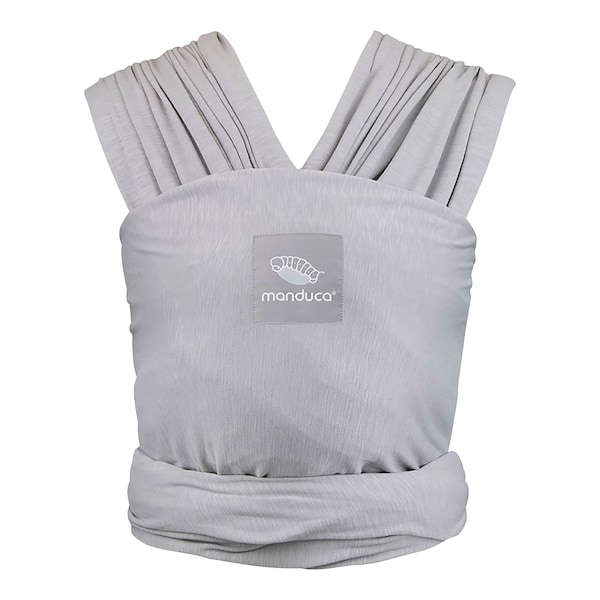 babywalz manduca® - SLINGBabytragetuch 510cm lightgrey Top Angebot