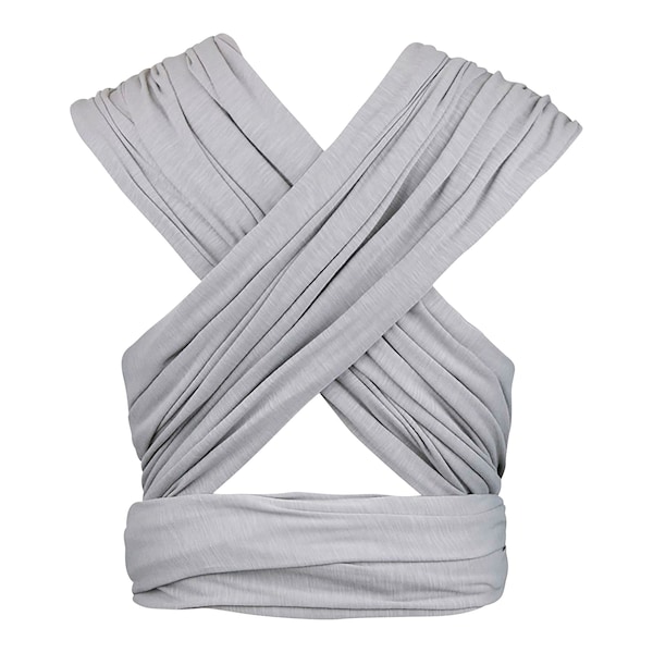 babywalz manduca® - SLINGBabytragetuch 510cm lightgrey Top Angebot
