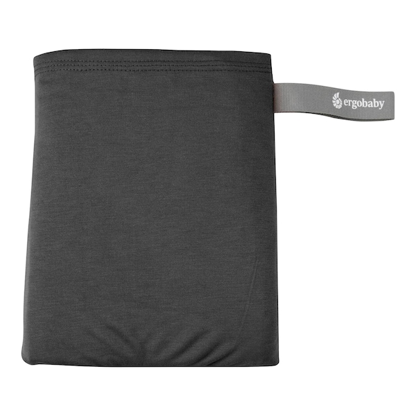 babywalz Ergobaby® - AURA WRAPTragetuch Strick 490 cm soft black VIP-Rabatte