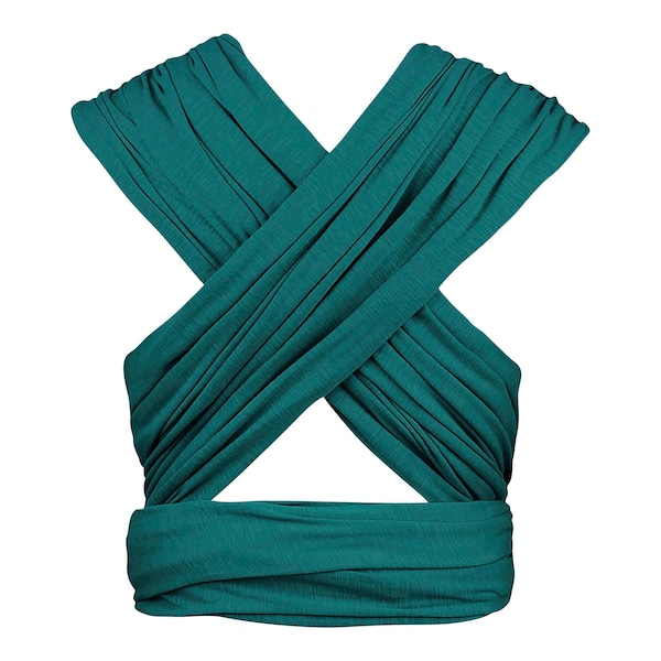 babywalz manduca® - SLINGBabytragetuch 510cm teal Tiefpreis