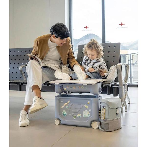 babywalz Stokke® - JetKids™ by Stokke®Reiseset inkl. BedBox und Wickelrucksack arctic blue Angebote