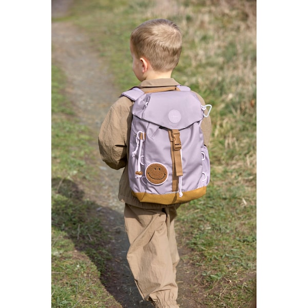 babywalz LässigKindergartenrucksack Outdoor Mini Backpack Little Gang lila Hotsell