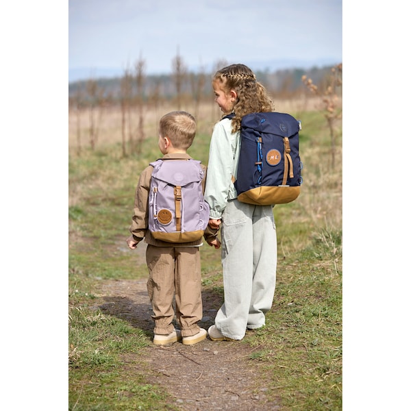 babywalz LässigKindergartenrucksack Outdoor Mini Backpack Little Gang lila Hotsell