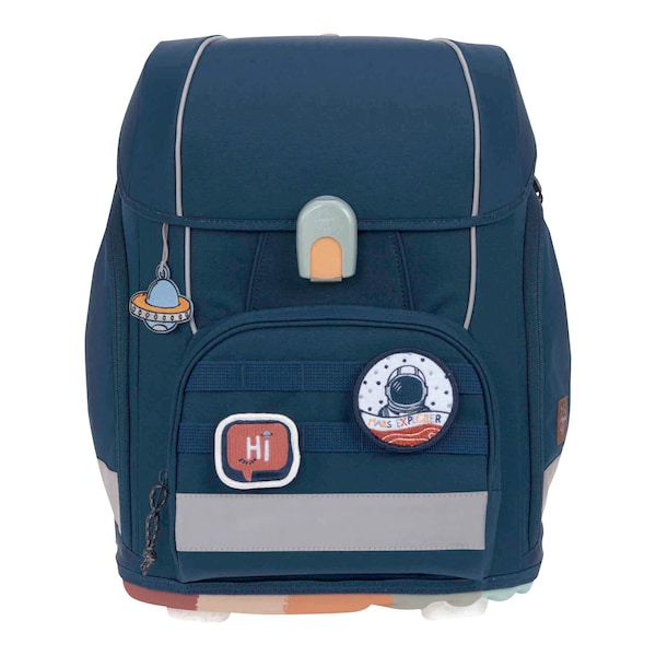 babywalz LässigSchulranzen-Set Boxy Unique 7-tlg. navy Großer Ausverkauf
