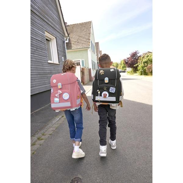 babywalz LässigSchulranzen-Set Boxy Unique 7-tlg. black Flash Sale