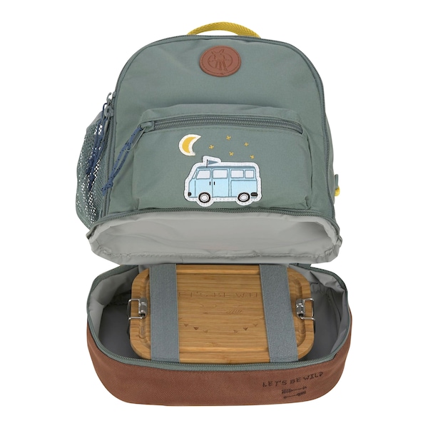 babywalz LässigKindergartenrucksack Mini Backpack Adventure Bus blau Begrenztes Angebot
