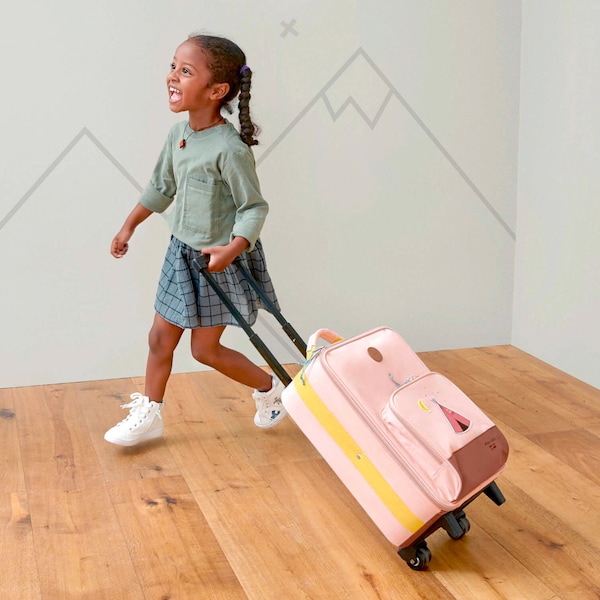 babywalz LässigKindertrolley Adventure Tipi - rosa Heißer Verkauf