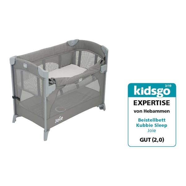 babywalz JoieReisebett Kubbie Sleep foggy gray Blitzangebot