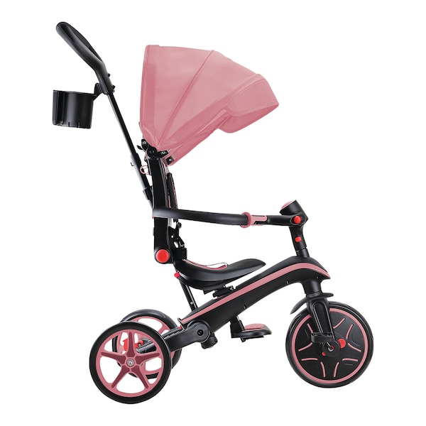 babywalz GlobberDreirad Explorer Trike foldable 4in1 rosa 2025