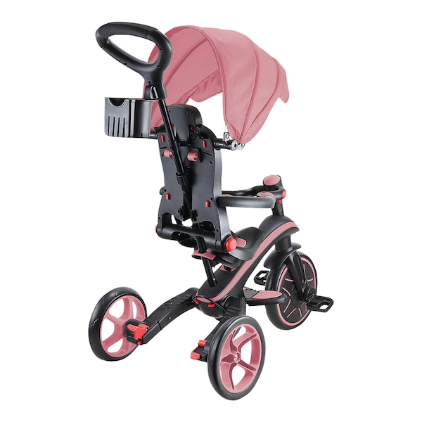 babywalz GlobberDreirad Explorer Trike foldable 4in1 rosa 2025