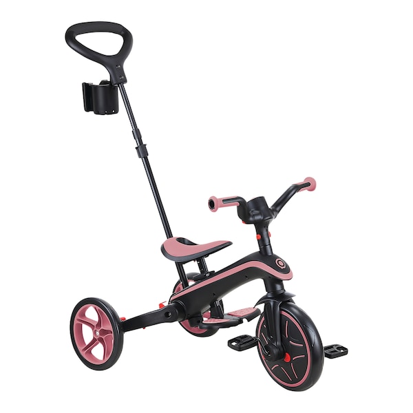 babywalz GlobberDreirad Explorer Trike foldable 4in1 rosa 2025