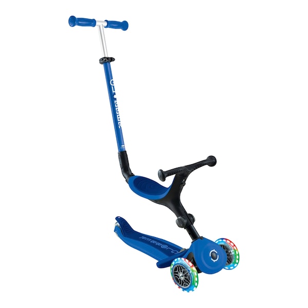 babywalz GlobberScooter 3in1 Go-Up active mit Leuchtrollen blau Online
