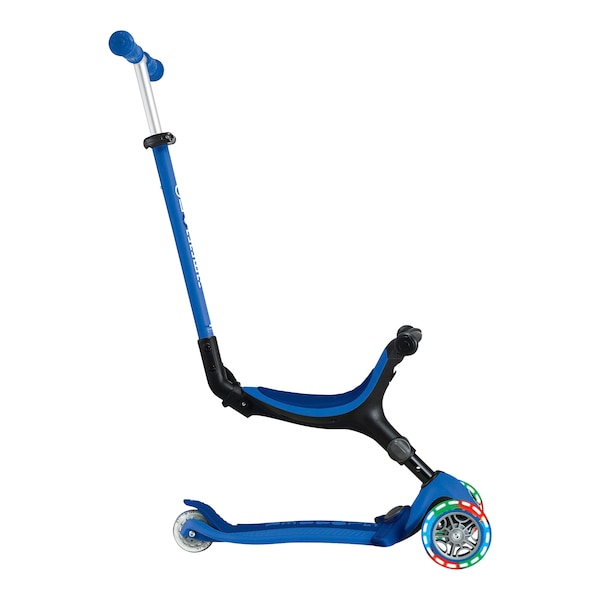 babywalz GlobberScooter 3in1 Go-Up active mit Leuchtrollen blau Online