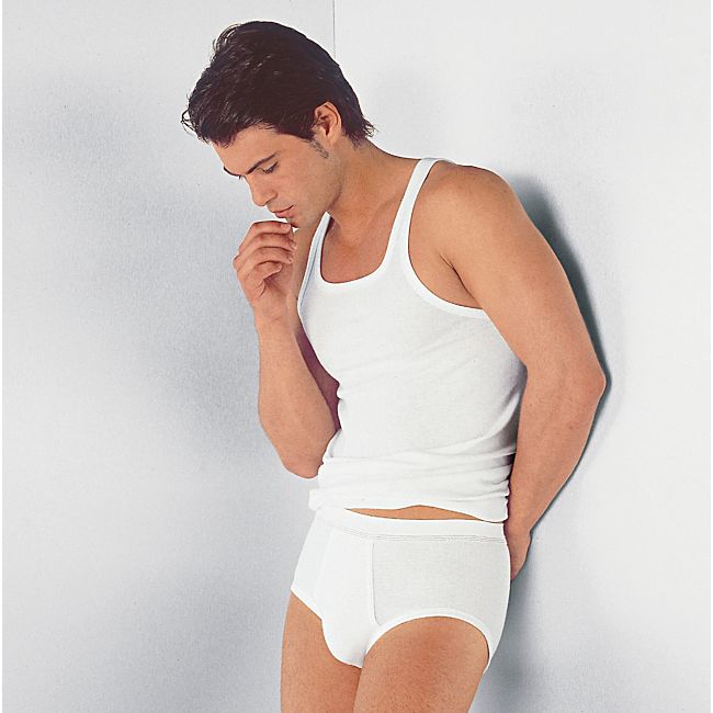 babybutt Conta Feinripp Herren-Unterhemd im 2er-Pack 50% Rabatt mit kostenlosem Versand