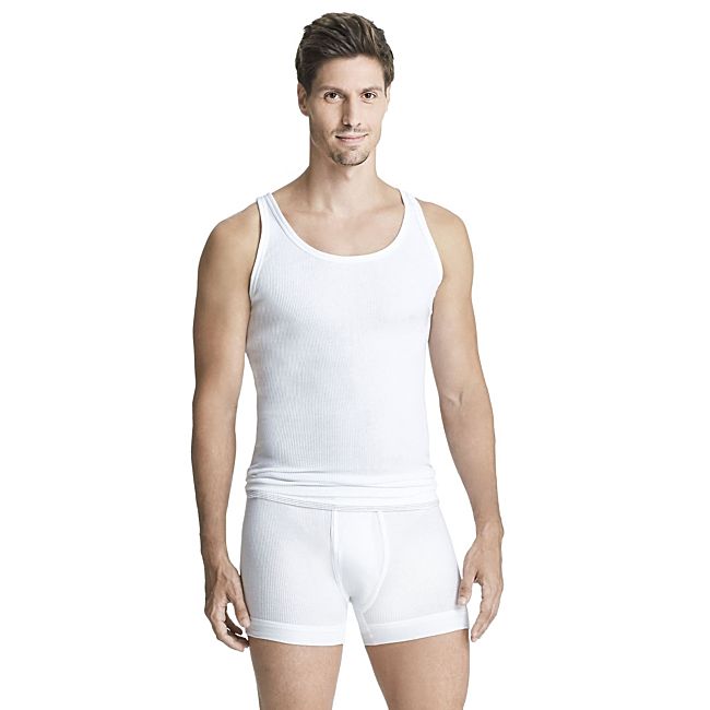 babybutt Conta Doppelripp Herren-Unterhemd im 2er-Pack Valentinstagsangebot