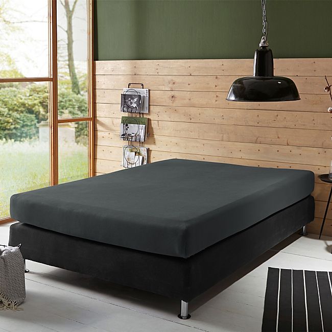 babybutt Erwin Müller Elasthan-Jersey-Stretch Boxspring-Spannbettlaken "Freising" Neueste Stile