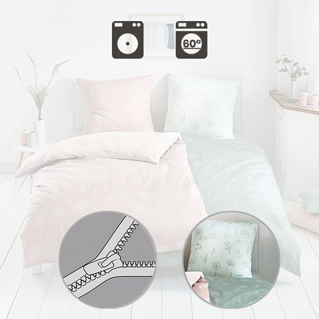 babybutt Kleine Wolke Mako-Satin Wendebettwäsche "Leone" Rabatt