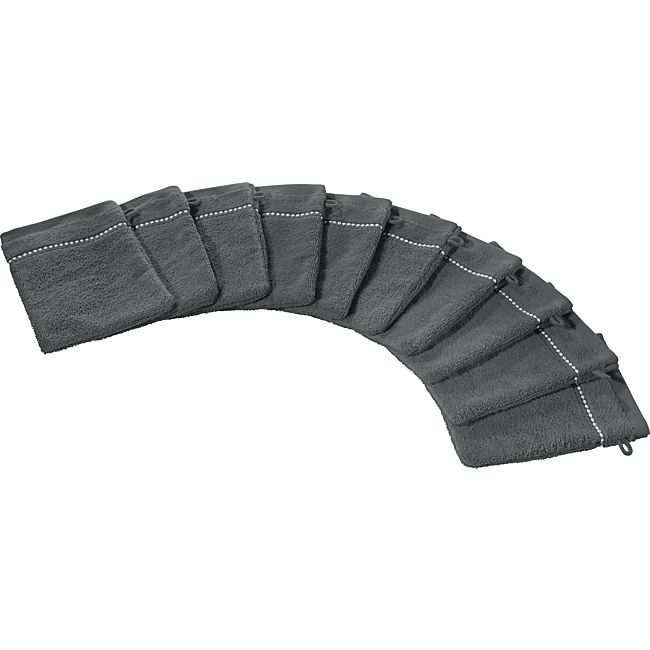babybutt Erwin Müller Walk-Frottier Waschhandschuh "Mannheim" im 10er-Pack Lagerräumung