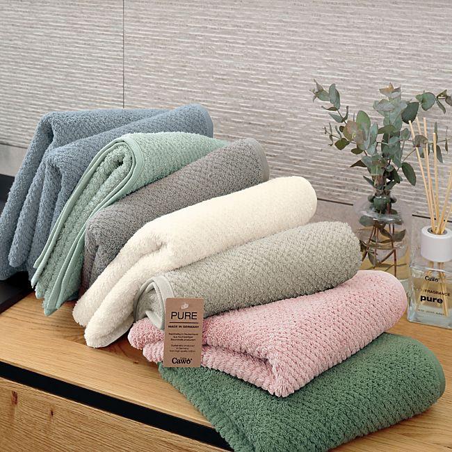 babybutt Cawö Walk-Frottier Handtuch "Pure uni" Discount Store für neue Produkte