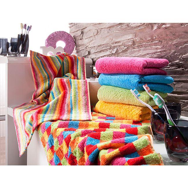 babybutt Cawö Walk-Frottier Handtuch "Lifestyle Karo" Outlet