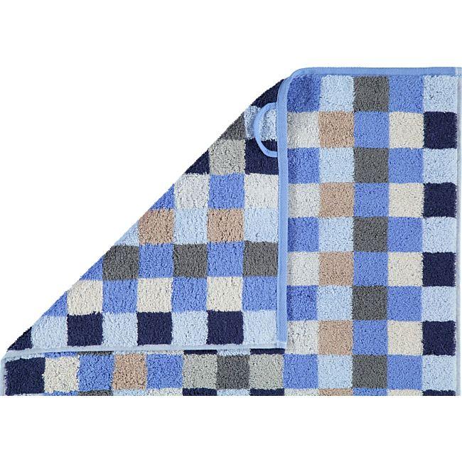 babybutt Cawö Walk-Frottier Jacquard Gästetuch "Unique Karo" im 2er-Pack Fabrikverkauf