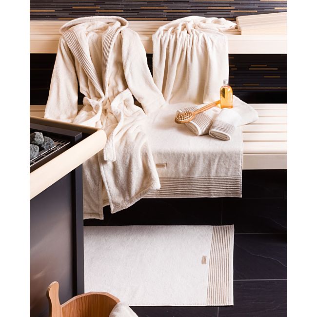 babybutt Möve Walk-Frottier Saunatuch "Wellness" Fabrik Onlineshop
