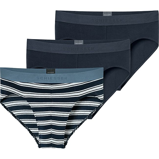 babybutt Schiesser Single-Jersey Herren-Slip im 3er-Pack Schlussverkauf