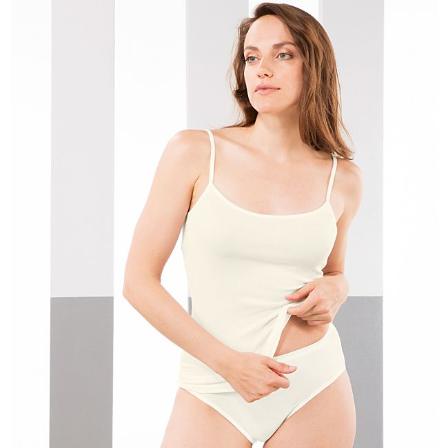 babybutt Erwin Müller Damen-Unterhemd mit Spaghettiträgern im 2er-Pack Angebote