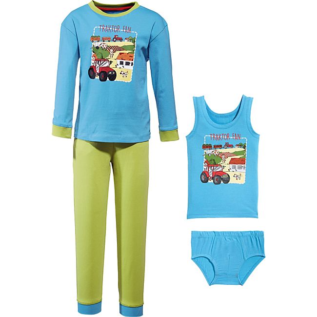 babybutt Erwin Müller Single-Jersey Jungen-Wäsche-Set 4-teilig Wochenangebot