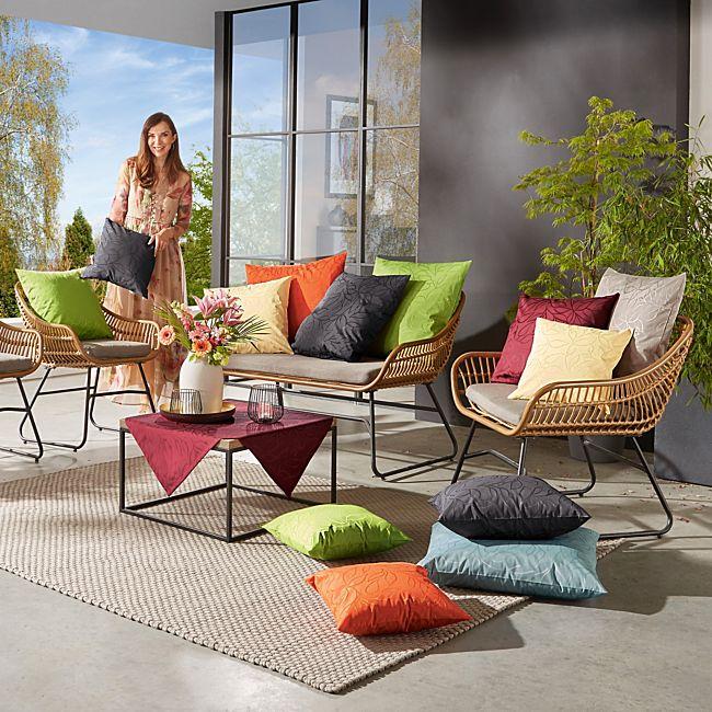 babybutt Erwin Müller Outdoor-Kissenhülle "Terrassa" Speichern exportieren