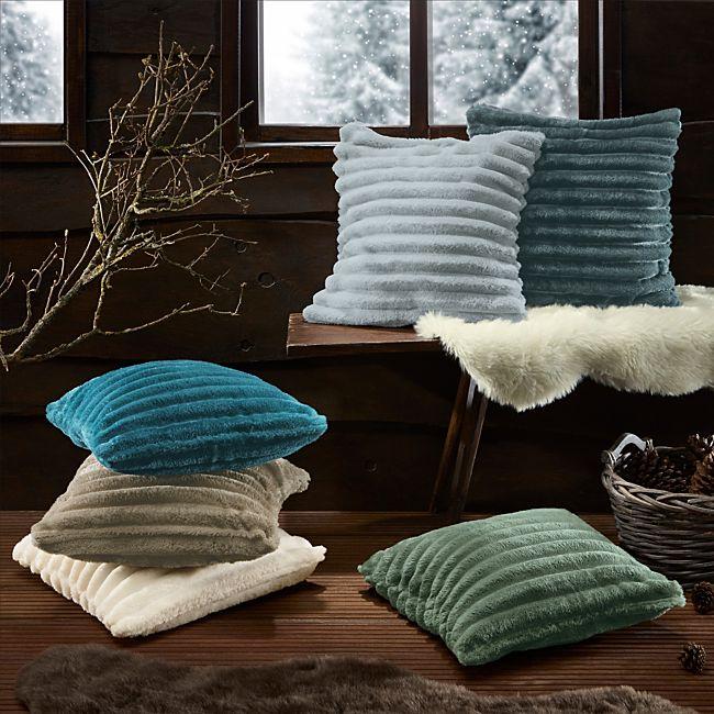 babybutt Erwin Müller Fleece Kissenhülle "Aosta" 2er-Pack Angebote