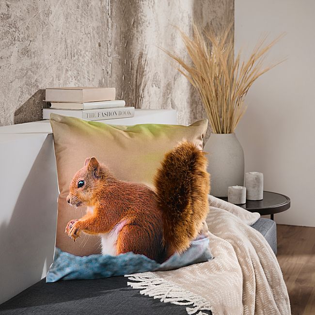 babybutt REDBEST Kissenhülle "Eichhörnchen" Nur noch ein Tag übrig