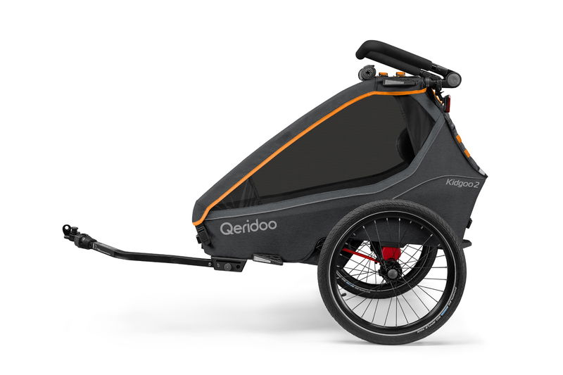 babyonlineshop Qeridoo Kidgoo 2 FIDLOCK Edition Fahrradanhänger Kauf eins, bekomm eins gratis