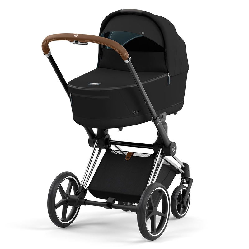 babyonlineshop CYBEX PRIAM Kinderwagen Sepia Black Bundle New Generation inkl. 7 Zubehörartikel VIP-Rabatte