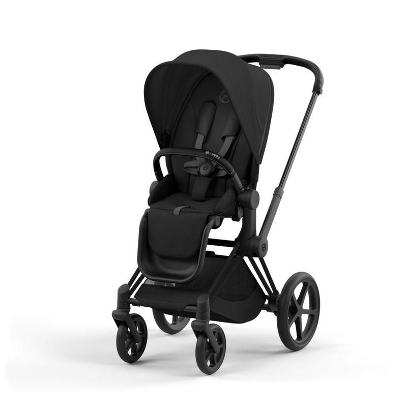 babyonlineshop CYBEX PRIAM Kinderwagen Sepia Black Bundle Plus New Generation inkl. Zubehörartikel Kostenlose Rückgabe