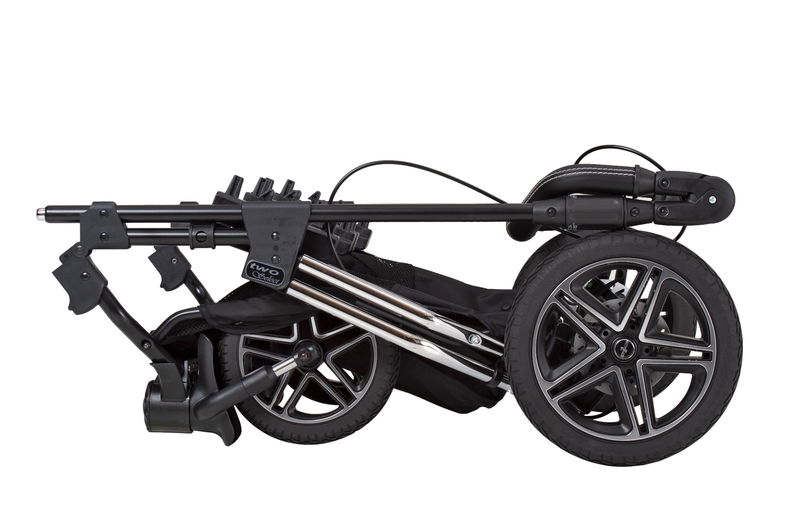 babyonlineshop Hartan 2025 Zwillings-/Geschwisterwagen Two Select – schwarz Letzte 3 Tage