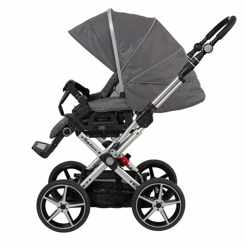 babyonlineshop Hartan Topline X Kinderwagen mit Kombitasche im Design chocolate hearts Letzte 2 Tage