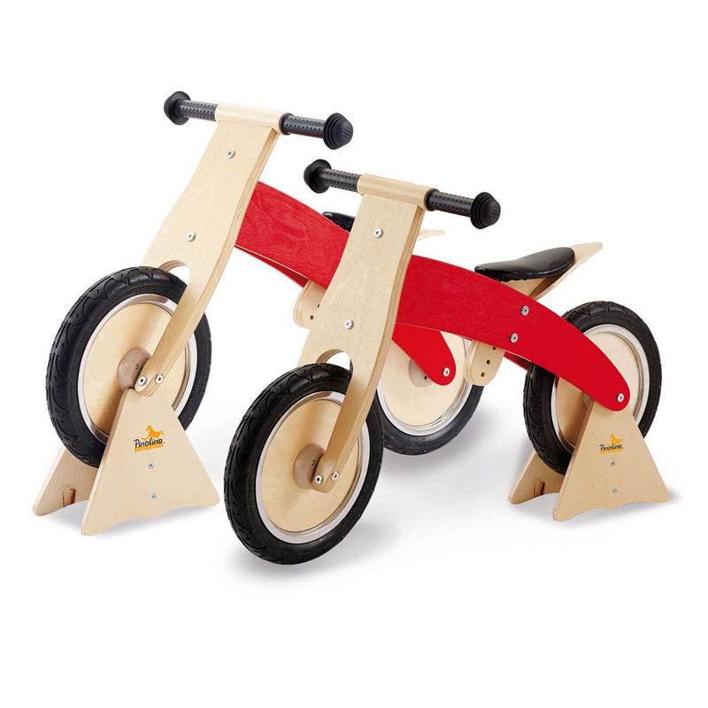 babyonlineshop Pinolino Laufrad Lino Birke massiv lackiert - zum Toppreis Black Friday Preise