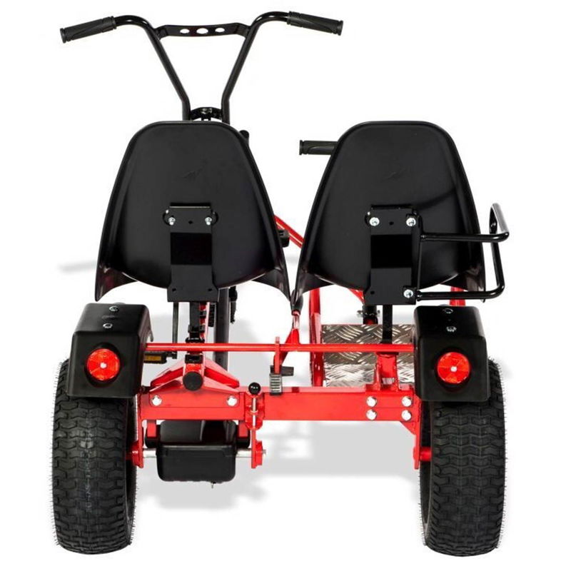 babyonlineshop Dino Cars 2Rider F GoKart rot/schwarz mit Offroad/Breitreifen Im Verkauf