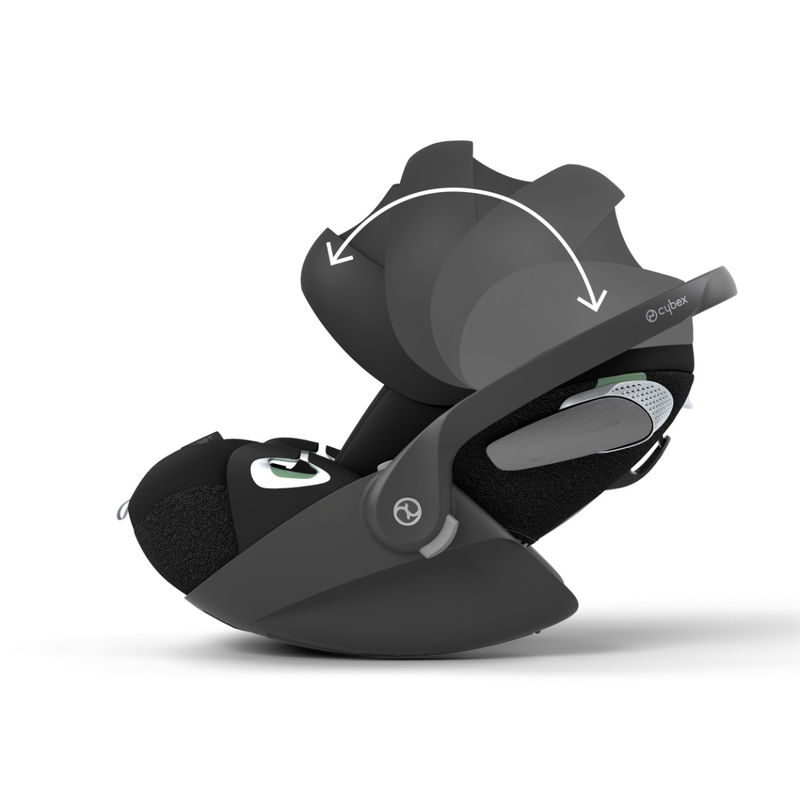 babyonlineshop CYBEX Cloud T i-Size Sepia Black Babyschale Limitierter Zeitrabatt