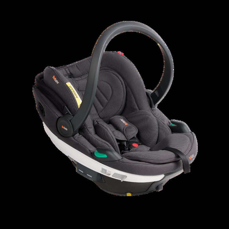 babyonlineshop BeSafe Go Beyond Babyschale und Beyond 360 Autositz mit Base Dark Grey Mélange Cyber Monday