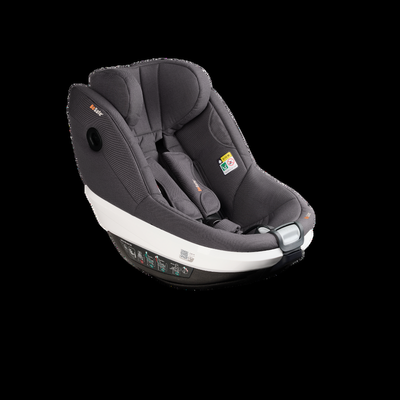 babyonlineshop BeSafe Go Beyond Babyschale und Beyond 360 Autositz mit Base Dark Grey Mélange Cyber Monday