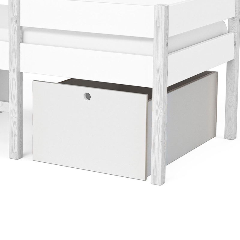 babyonlineshop Artkid Amy Kojenbett weiß/natur 90x200 cm aus massiver Kiefer Bis zu 65% Rabatt