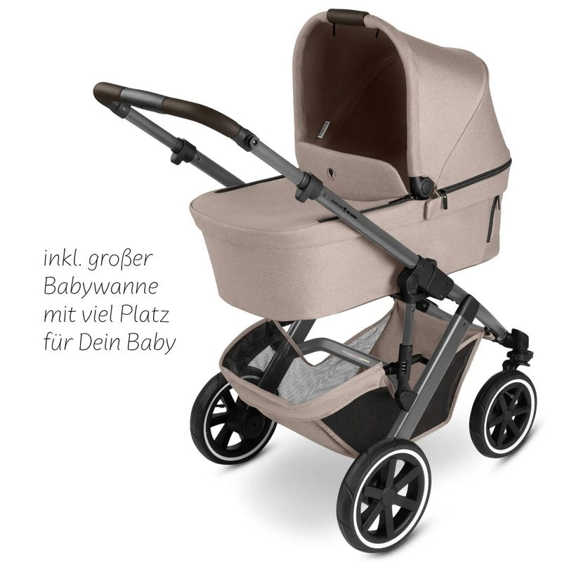 babyonlineshop ABC Design Salsa 5 Air Kombikinderwagen Camel 2025