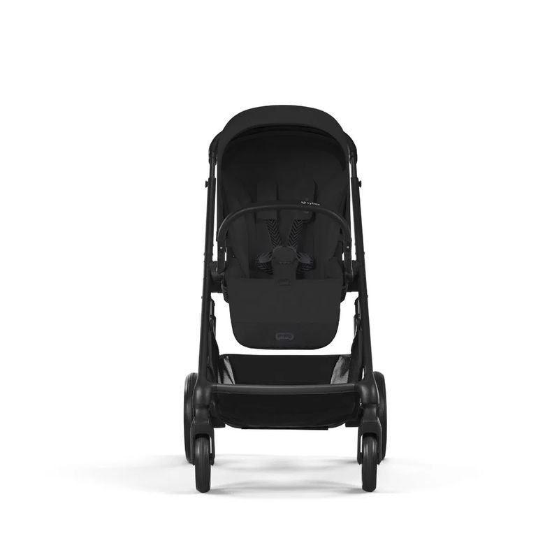 babyonlineshop CYBEX Balios S LUX Kinderwagen + Cloud T i-Size Bundle Moon Black Fabrikverkauf