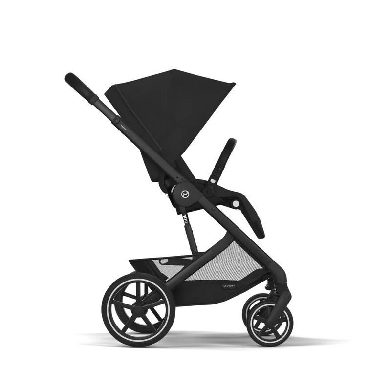 babyonlineshop CYBEX Balios S LUX Kinderwagen + Cloud T i-Size Bundle Moon Black Fabrikverkauf